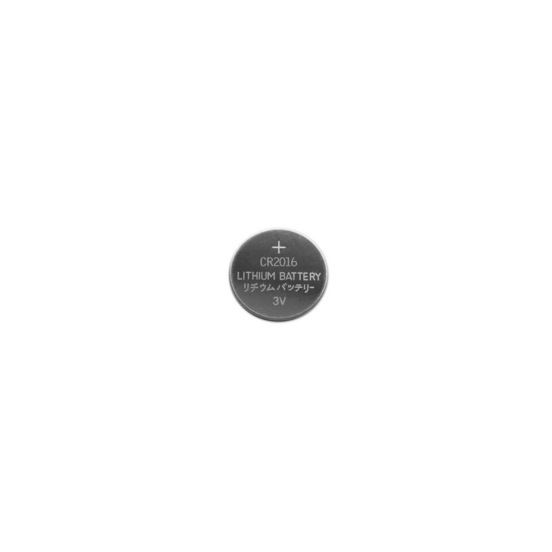 Pile bouton Lithium CR 2016 - 3 Volts
