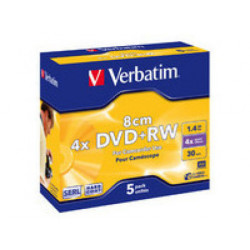 Verbatim - DVD-RW (8cm) x 5...