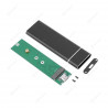 USB-C 3.1 to M.2 NGFF SSD Mobile Hard Disk Box Adapter Card External Enclosure
