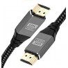 IBRA 2.1 Câble HDMI de 8K à très Haut débit, 48 Gbps | Prend en Charge 8K@60HZ, 4K@120HZ, 4320p