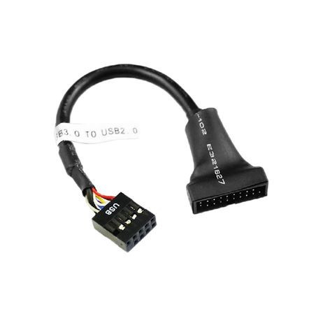 Cable adaptateur USB 3.0 vers USB 2.0 Interne 10cm - La Poste