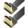 90 Degrés vers Le Bas coudé HDMI Type A Mâle vers Mâle