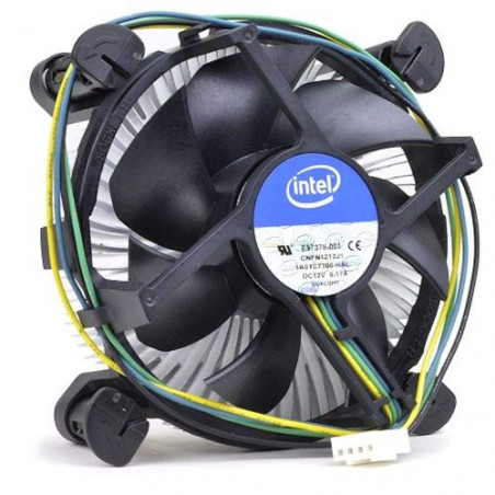 Cooler Ventilateur E97379-001 pour Intel Core i3 i5 i7 LGA 1155 1156 1150  CPU Noir - Cdiscount Informatique
