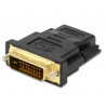 Adaptateur DVI mâle vers HDMI femelle (24 + 1) vers connecteur HDMI