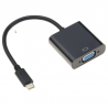Câble adaptateur USB 3.1 Type C vers VGA femelle
