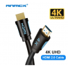 Anmck câble HDMI 4K 60Hz 2.0 Version 2m Support ARC HDR 3D