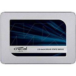 Crucial CT500MX500SSD1 SSD interne MX500 (500Go, 3D NAND, SATA, 2,5 pouces)