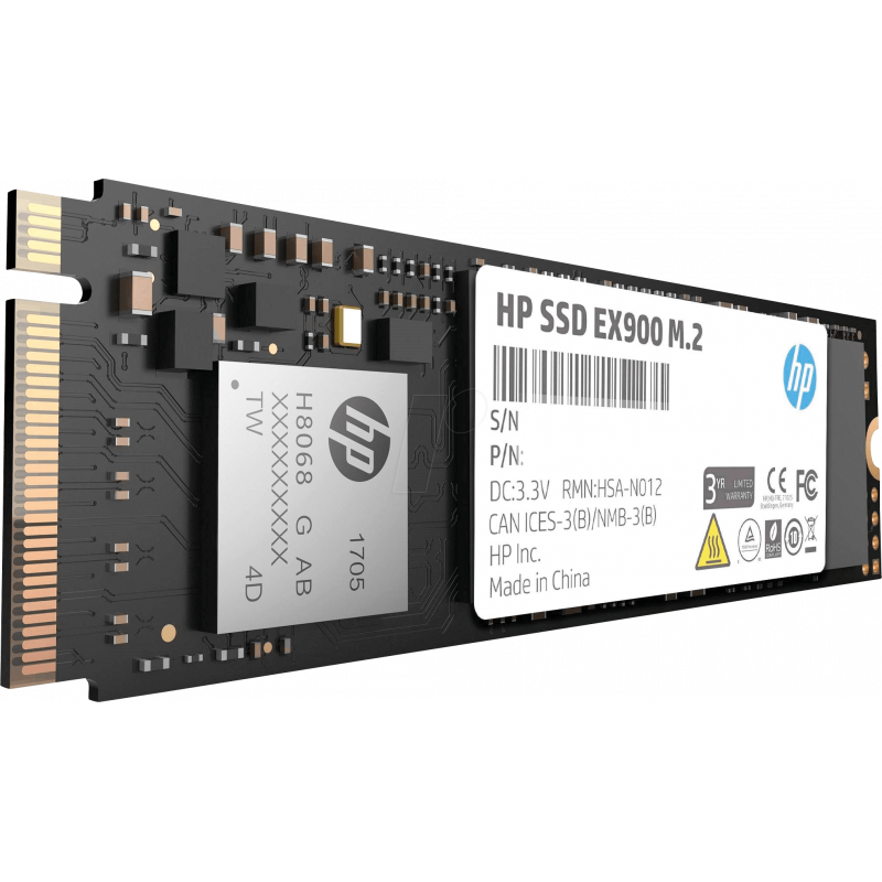 HP 2YY43AA HP SSD EX900 M.2 250 Go, M.2 NVMe