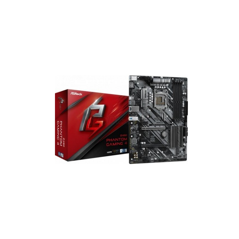 Carte Mère ASRock Z490 Phantom Gaming 4 (Intel LGA 1200)