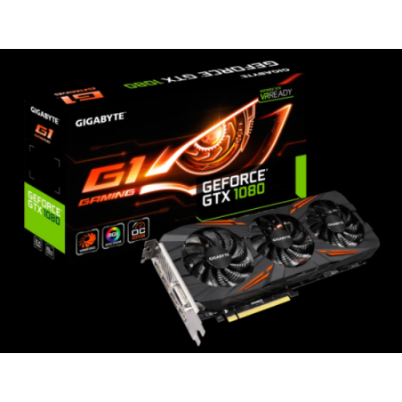 GIGABYTE GeForce GTX 1080 G1 GV N1080G1 Gaming 8G Modele Expo Garantie 6mois