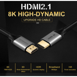 Câble HDMI 2.1 Véritable...