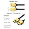 MOSHOU HDMI CABLE 8K 7680*4320 120HZ