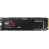 Samsung 980 PRO 1 TB PCIe 4.0 (up to 7000 MB/s) NVMe M.2 (2280) Internal Solid State Drive (SSD) (MZ-V8P1T0BW)