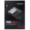 Samsung 980 PRO 1 TB PCIe 4.0 (up to 7000 MB/s) NVMe M.2 (2280) Internal Solid State Drive (SSD) (MZ-V8P1T0BW)