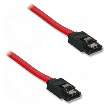 Lineaire PCS10A5 Câble SATA mâle 0,50 m Rouge