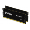 Kingston FURY Impact PnP 32GB (2x16GB) 5600MT,S DDR5 CL40 SODIMM Mémoire d’ordinateur Portable de Gamer Kit de 2