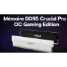 Crucial Pro RAM DDR5 32Go Kit (2x16Go) 6400MHz CL38, Gaming, Intel XMP 3.0 / AMD EXPO, (PC) Blanc - CP2K16G64C38U5W