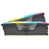 CORSAIR Vengeance RGB DDR5 32 Go (2 x 16 Go) DDR5 6000 MHz CL30 compatible AMD Expo, Intel XMP et iCUE