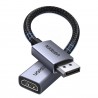 UGREEN Adaptateur DisplayPort vers HDMI 4K 30Hz 2K 60Hz 1080P Unidirectionnel Convertisseur DP Mâle vers HDMI Femelle H