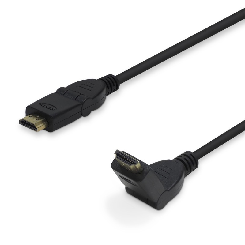 câble  HDMI COUDE COUDE  ULTRA SPEED 1.4 DORE