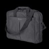 Trust Primo Sacoche pour Ordinateur Portable, Jusqu'à 16" avec 2 Poches de Rangement, Intérieur Rembourré, Sac Mince pour Voyage