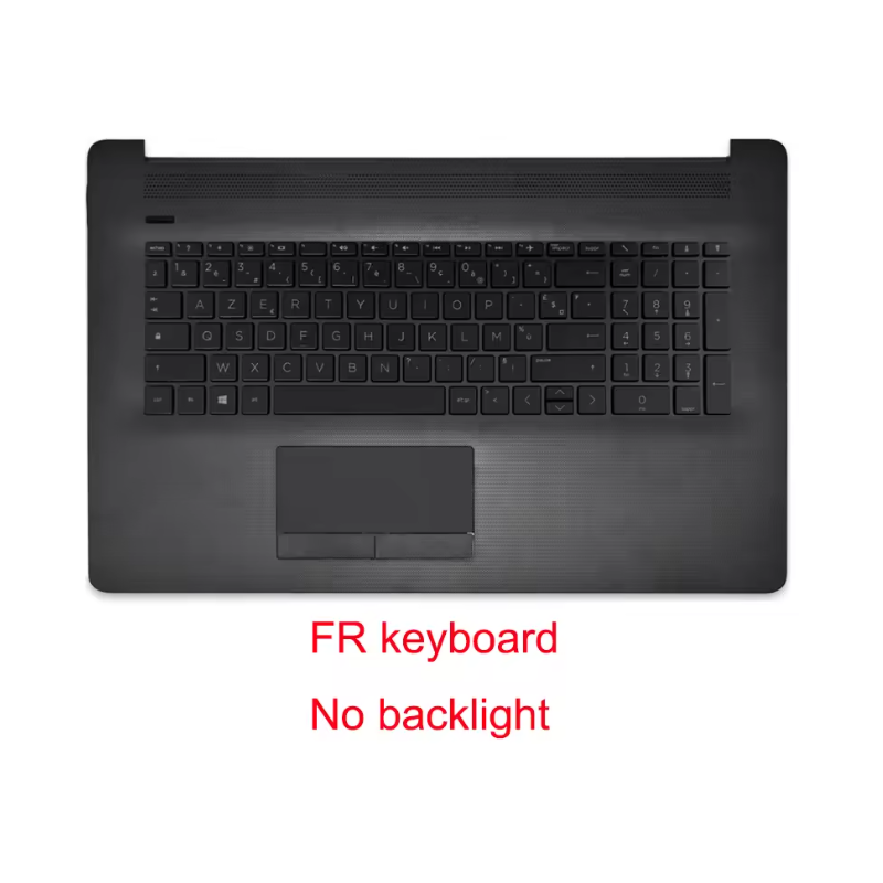 Laptop palm rest shell for HP 17-CA keyboard upper cover case AZERTY