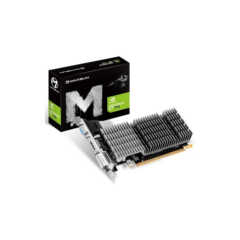 MAXSUN - Carte Graphique GeForce GT 710 2 Go GPU