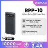 Power Bank 10000mAh REMAX Hintom Series RPP-10 – Charge Rapide 2.4A – 2 Ports US
