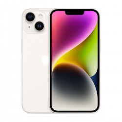 iPhone 14 128 Go - Blanc (Lumière stellaire) - Débloqué Grade A - Garantie 6 mois