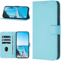Coque YIRRANZD iPhone 14/13 bleu clair
