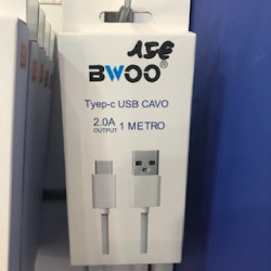 Bwoo cable usb-c 2a 1m