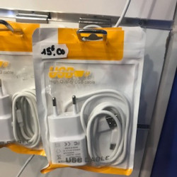 Pack cable usb-c alim 1a