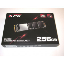 ADATA XPG Sx6000 M.2-2280 256gb PCIe 3d Nano NVMe SSD Solid State Drive