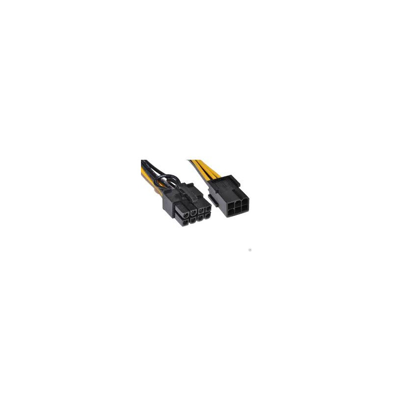 PCI Express 6-broches vers 8-broches, cable d'alimentation pour carte graphique