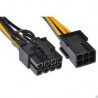 PCI Express 6-broches vers 8-broches, cable d'alimentation pour carte graphique