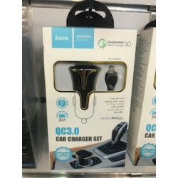 Hoco qc 3.0 car charger set...