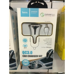 Hoco qc 3.0 car charger set...