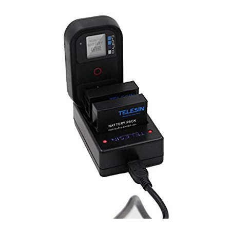 TELESIN Multi-Charger for GoPro Hero4 AHDBT-401 Battery & WiFi Remote Control